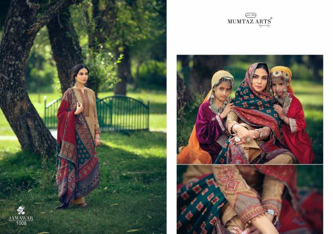 Mumtaz Jamawar Digital Printed Winter Casual Wear Pashmina Designer Collection